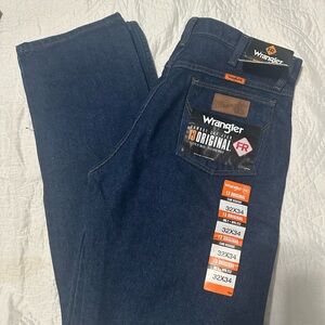 Wrangler Men's Relaxed Fit Jeans - Deep Blue
